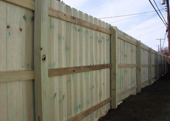 Pressure-Treated Pine Fences