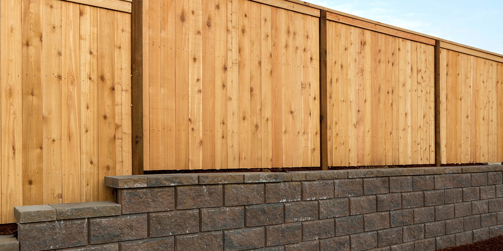 wood fence