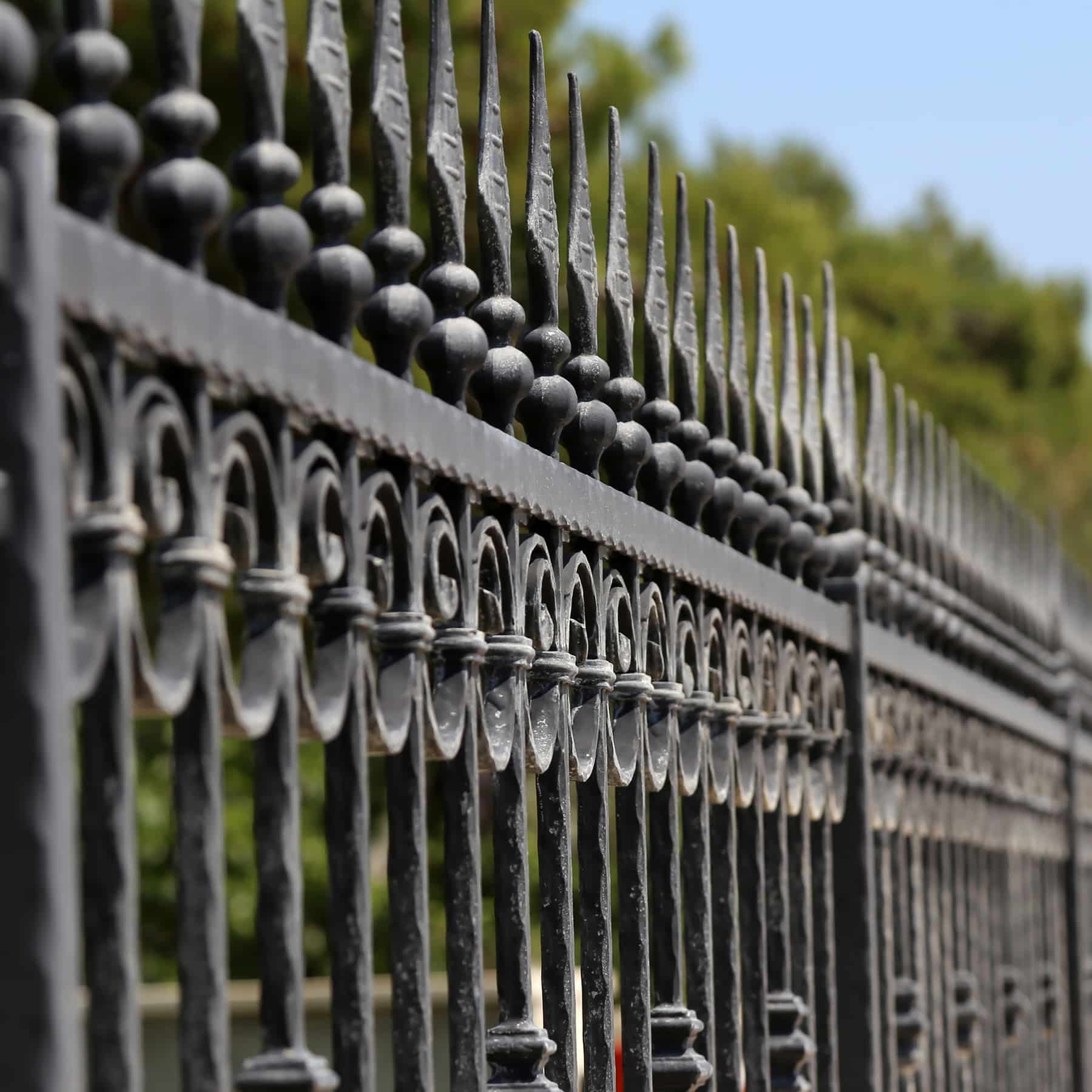 aluminum fence