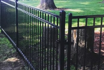 Iron Fence Installation