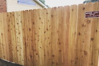 Wood Fence Installation